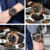Dual Time Sports Designer Watch