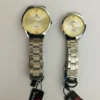 EternaGlow Metal Couple Watch