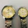 EternaGlow Metal Couple Watch