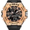 Dual Time Sports Designer Watch