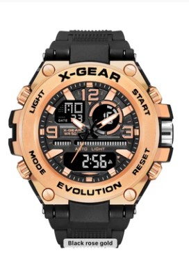 Dual Time Sports Designer Watch
