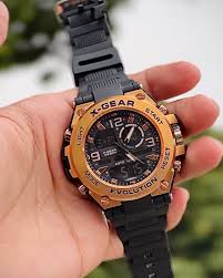 Dual Time Sports Designer Watch