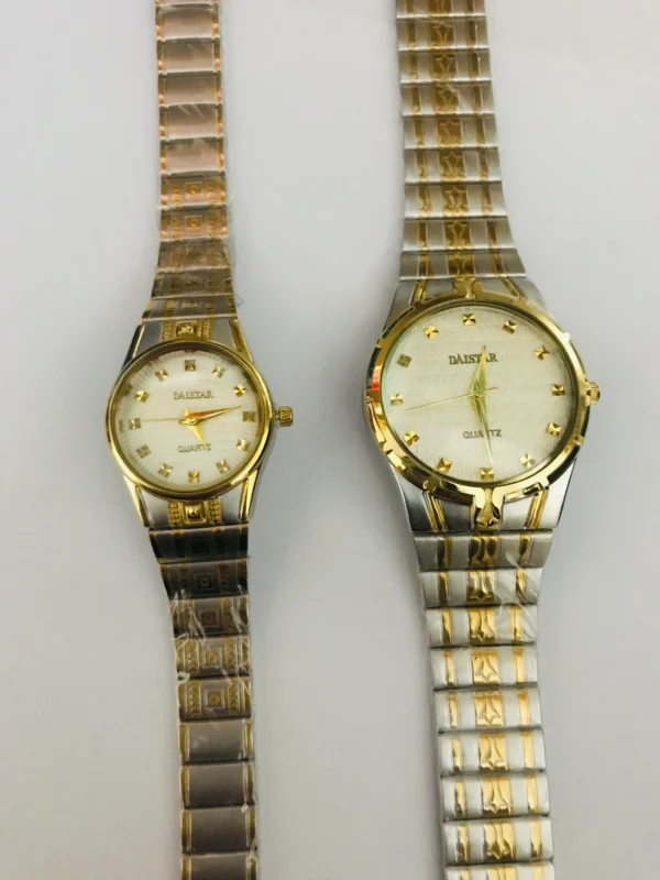 Daistar Couple Watches for Him & Her (Two-Tones)