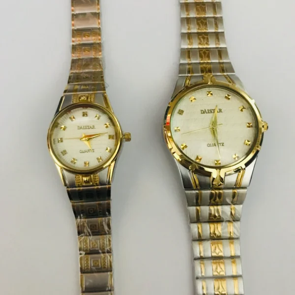 Daistar Couple Watches for Him & Her (Two-Tones)
