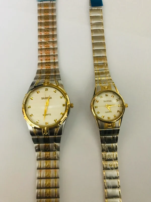 Daistar Couple Watches for Him & Her (Two-Tones)