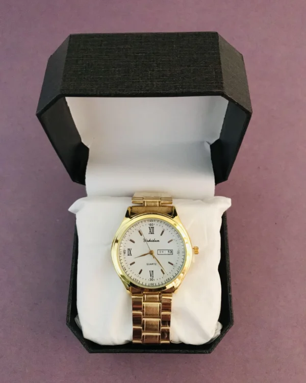 Yishidun Men's Luxury Watch (Golden)