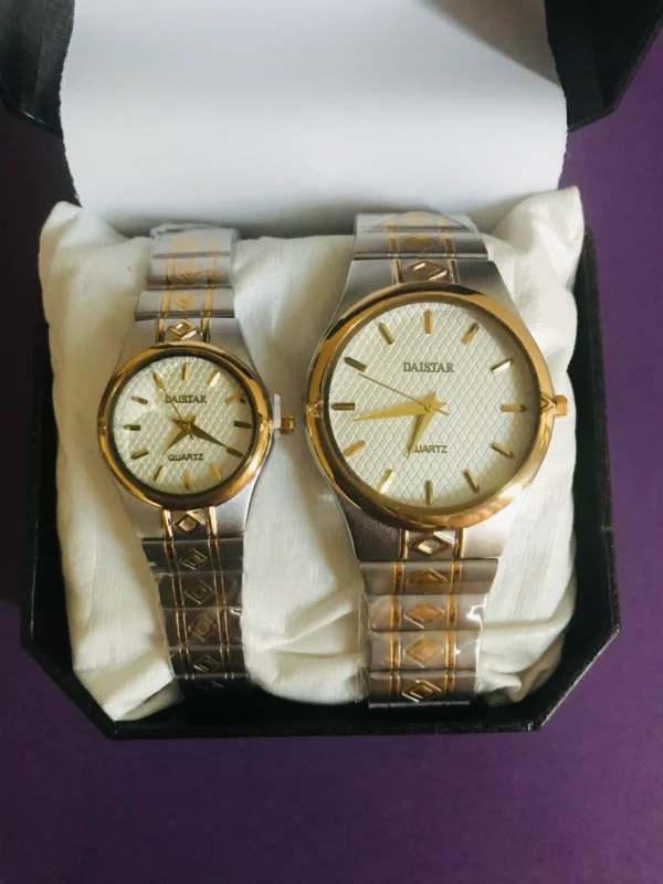 Daistar Couple Watches for Him & Her (Two-Tones)
