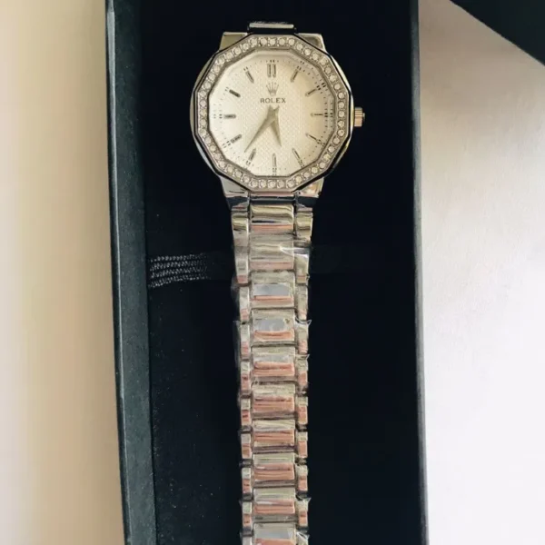 Silver Brilliance Timepiece