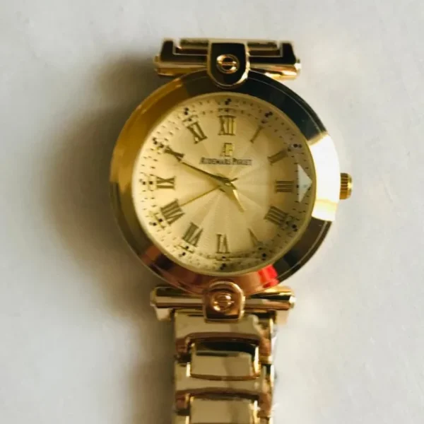 Regal Roman Numeral Gold Watch