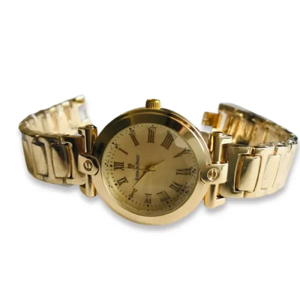 Regal Roman Numeral Gold Watch