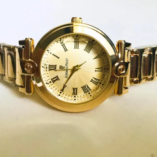 Regal Roman Numeral Gold Watch
