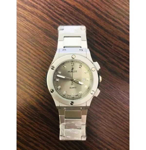 Hublot Heavy Weight Silver Chain Watch