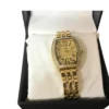 Exquisite gold plated watch