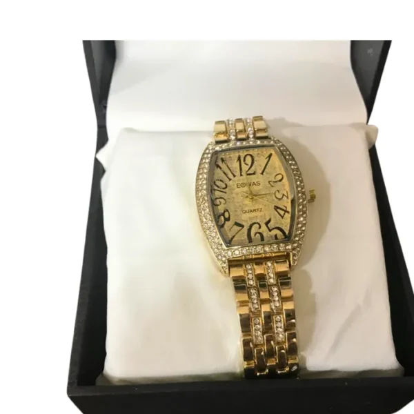 Exquisite gold plated watch