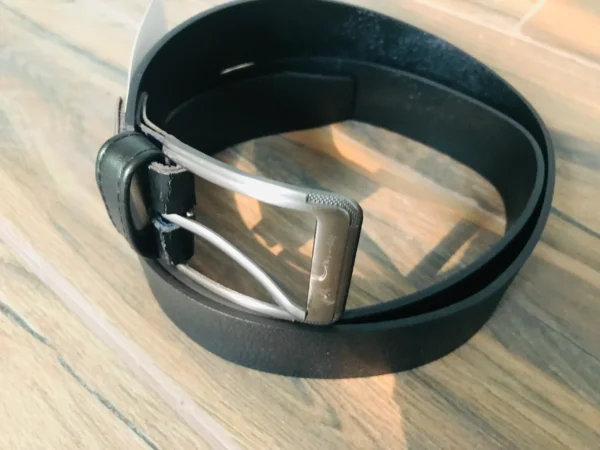 Belt Double Side RPS - Stylish & Durable with Premium Silver Buckle