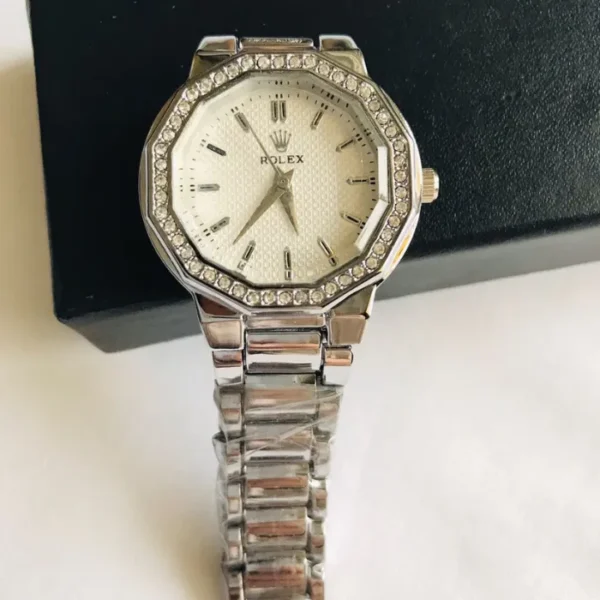 Silver Brilliance Timepiece