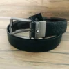 Belt Double Side RPS - Stylish & Durable with Premium Silver Buckle