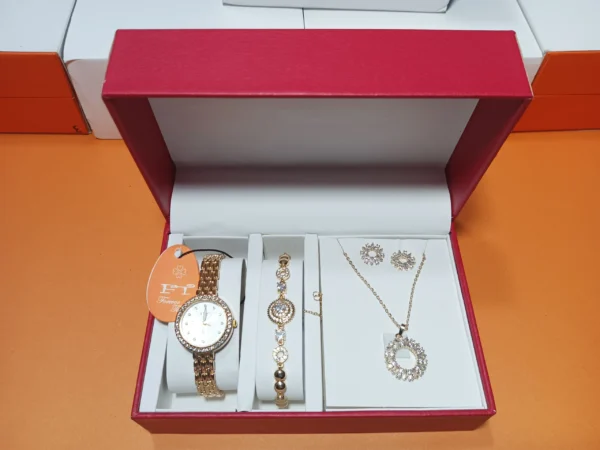 Elegant Jewelry & Watch Storage Box – Stylish & Durable Organizer
