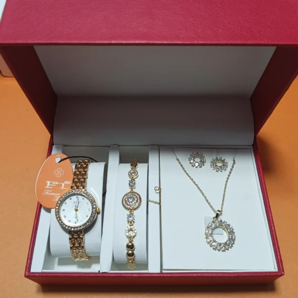 Elegant Jewelry & Watch Storage Box – Stylish & Durable Organizer