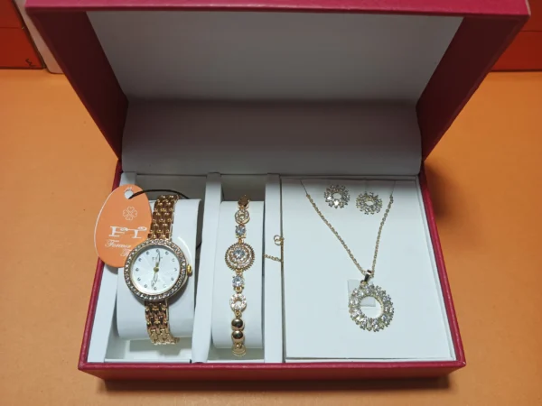 Elegant Jewelry & Watch Storage Box – Stylish & Durable Organizer