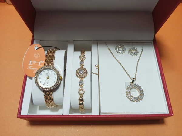 Elegant Jewelry & Watch Storage Box – Stylish & Durable Organizer