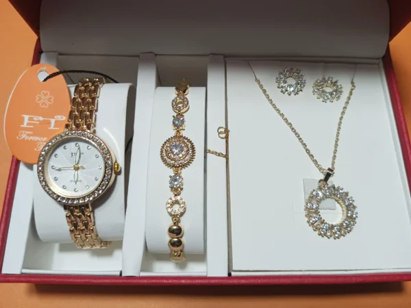 Elegant Jewelry & Watch Storage Box – Stylish & Durable Organizer