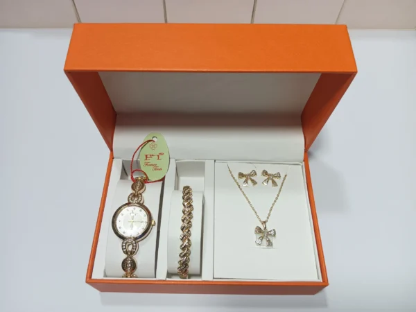 Elegant Jewelry & Watch Storage Box – Stylish & Durable Organizer