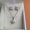 Premium Silver Crystal Watch & Star-Shaped Jewelry Gift Set for Women