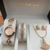 Luxury Rose Gold Jewelry Gift Set for Women
