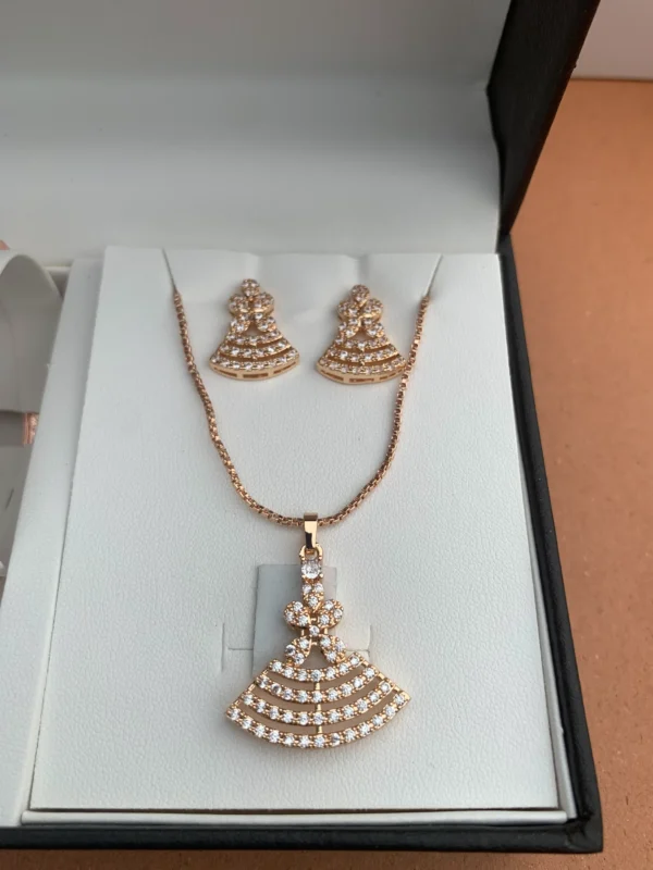 Luxury Rose Gold Jewelry Gift Set for Women