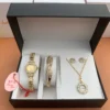 Luxury Gold-Plated Women's Jewelry Gift Set