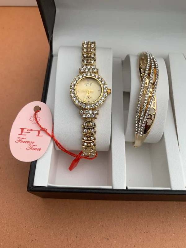 Luxury Gold-Plated Women's Jewelry Gift Set