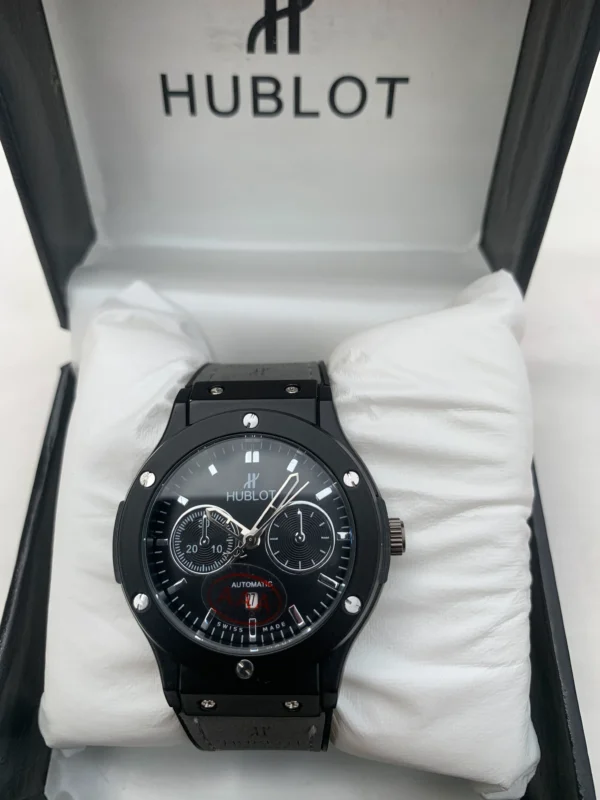 H-Style Watch – Rose Gold & Black