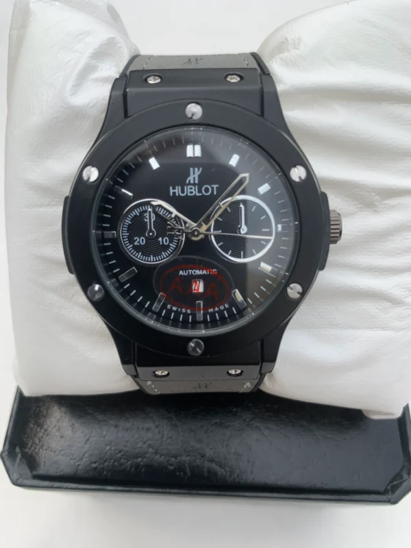 H-Style Watch – Rose Gold & Black