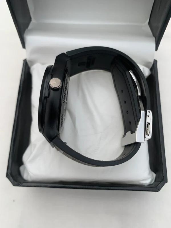 H-Style Watch – Rose Gold & Black