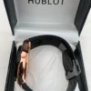 H-Style Watch – Rose Gold & Black