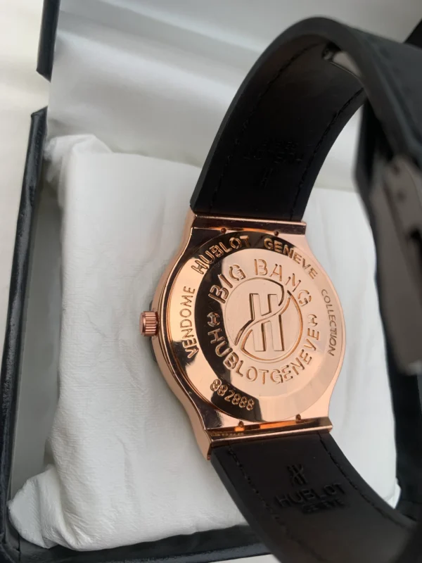 H-Style Watch – Rose Gold & Black