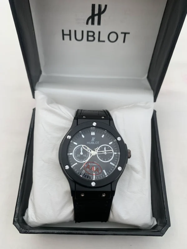 H-Style Watch – Rose Gold & Black