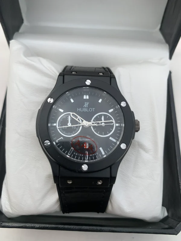 H-Style Watch – Rose Gold & Black