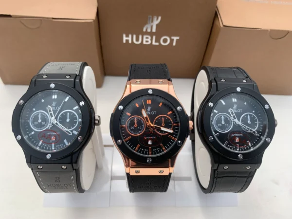 H-Style Watch – Rose Gold & Black