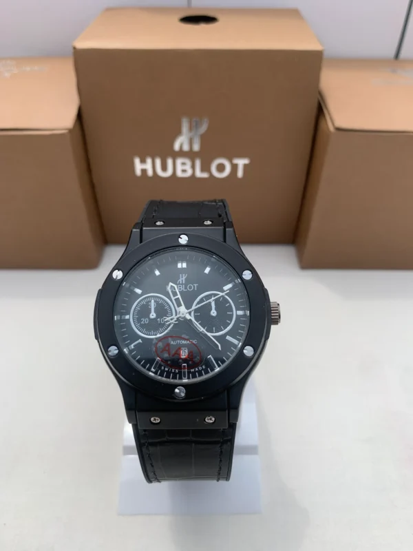 H-Style Watch – Rose Gold & Black