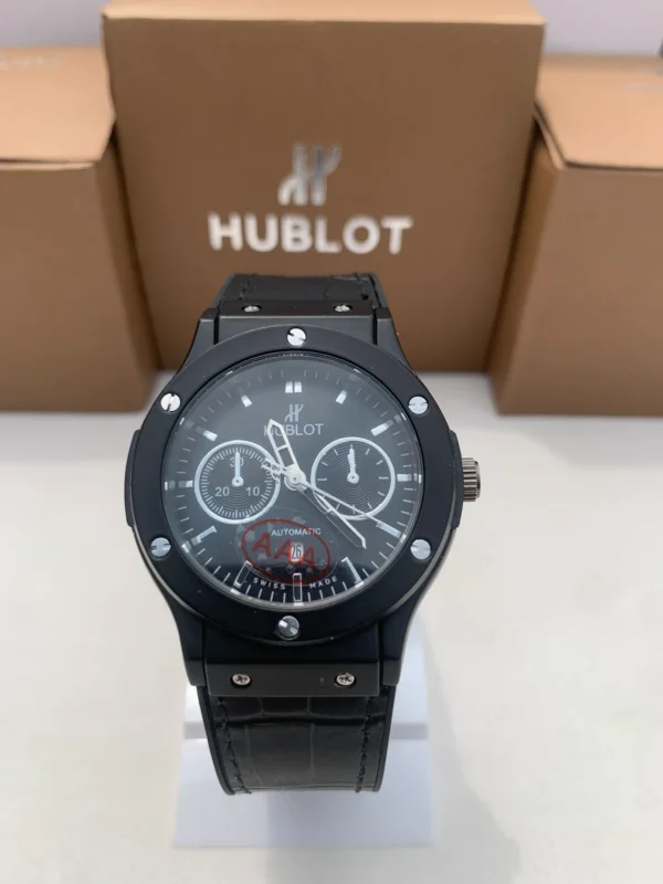 H-Style Watch – Rose Gold & Black