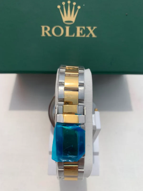 RX Submariner Two-Tone Black Dial Quartz Watch
