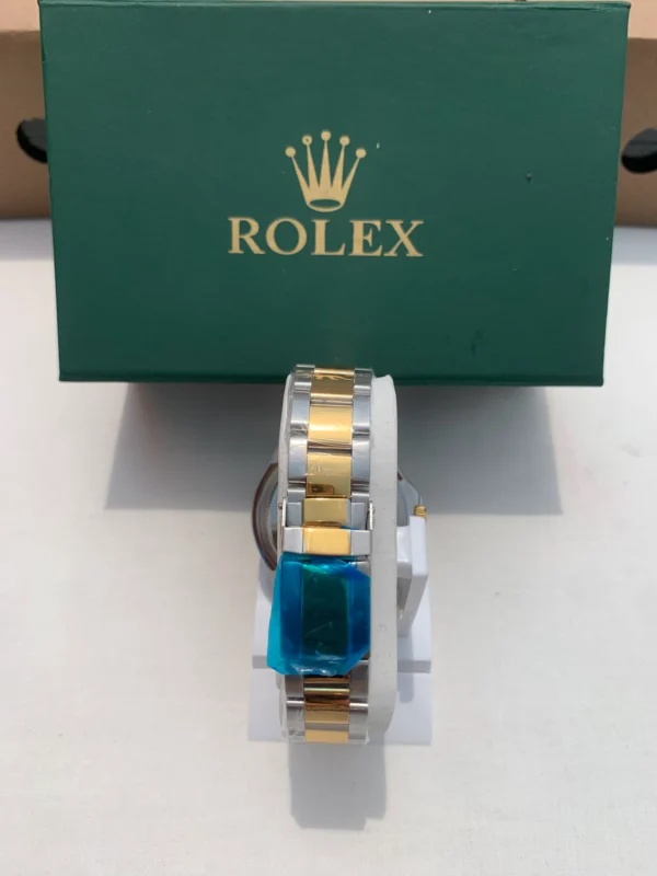 RX Submariner Two-Tone Black Dial Quartz Watch