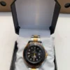RX Submariner Two-Tone Black Dial Quartz Watch
