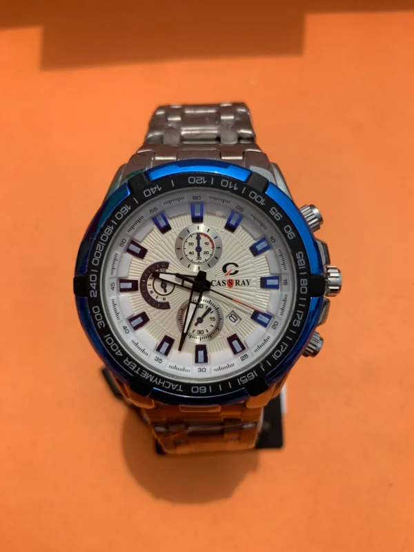 Men's Sport Chronograph-Style Analog Watch