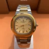 PP Nautilus Two-Tone Gold & Silver Quartz Watch