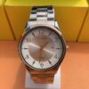 Men's Quartz Analog Watch -  Silver-Rose Two-Tone