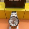 Men's Quartz Analog Watch -  Silver-Rose Two-Tone