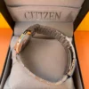 Men’s Watch – Gold-Silver Two-Tone with Textured Dial
